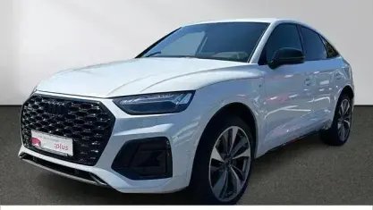 Gebraucht Audi Q5 Sportback S-Line 204 PS (150 kW) 2024 Gletscherweiß metallic SUV