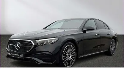 Lack obsidianschwarz Gebraucht 2024 Mercedes E300 AMG line Limousine | 55.600 € (Fairer Preis)