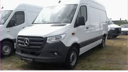 Gebraucht Mercedes Sprinter 170 PS (125 kW) 2024 Arktikweiß Van