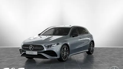 Metalliclack hightechsilber Gebraucht 2025 Mercedes A200 AMG Limousine | 35.909 € (Fairer Preis)
