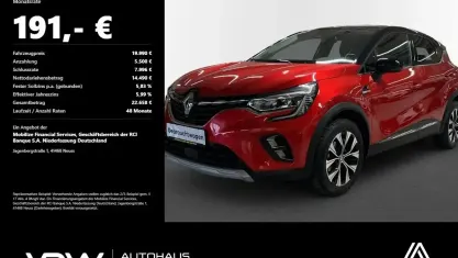 Gebraucht Renault Captur Techno 140 PS (102 kW) 2023 Schwarz SUV