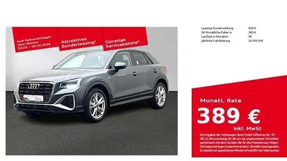 Gebraucht Audi Q2 S-Line 150 PS (110 kW) 2025 Daytonagrau perleffekt SUV