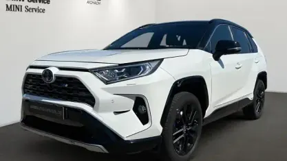 Gebraucht Toyota RAV4 Hybrid Style 222 PS (163 kW) 2021 Weiß SUV