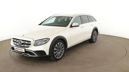 Gebraucht Mercedes E220 All-Terrain 194 PS (142 kW) 2019 Weiß Kombi