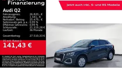 Gebraucht Audi Q2 Advanced 116 PS (85 kW) 2025 Grau SUV