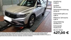 Blau (nightshade blue metallic) Gebraucht 2021 VW Tiguan Life SUV | 26.489 € (Fairer Preis)
