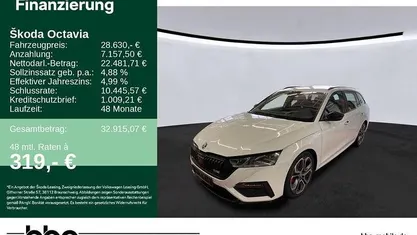 Moonweiß perleffekt Gebraucht 2021 Skoda Octavia RS Kombi | 28.630 € (Guter Preis)