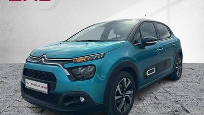 Gebraucht Citroën C3 Shine 110 PS (80 kW) 2021 Spring blue (metallic) Kleinwagen