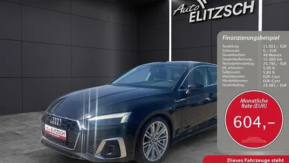 Schwarz Gebraucht 2022 Audi A5 Sportback S-Line Kleinwagen | 36.850 € (Fairer Preis)