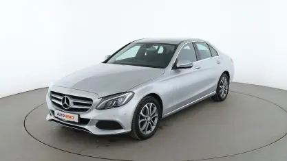 Używany Mercedes C180 Avantgarde 156 KM (114 kW) 2016 Srebrny Sedan/Limuzyna