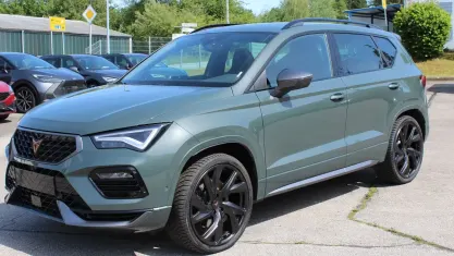 Gebraucht Cupra Ateca 300 PS (220 kW) 2025 Grün (dark forest) schwarz (alcantara) SUV