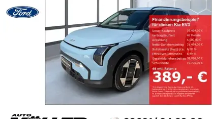 Gebraucht Kia EV3 Earth 150 kW (204 PS) 2025 Blau SUV
