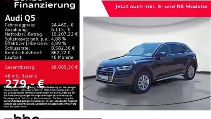 Gebraucht Audi Q5 Sport 163 PS (119 kW) 2019 Schwarz SUV