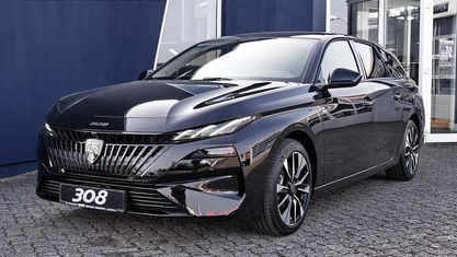 Nieuw Peugeot 308 SW Allure 145 PK (106 kW) 2025 Zwart Stationwagen