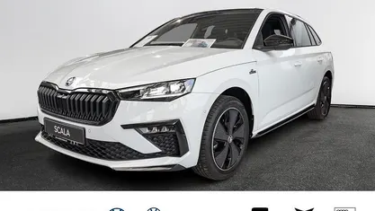 Neu Skoda Scala Monte Carlo 116 PS (85 kW) 2025 Moonweißperleffekt Kleinwagen