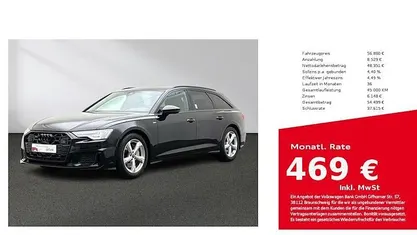 Second-hand Audi A6 Design 286 CP (210 kW) 2025 Negru Break