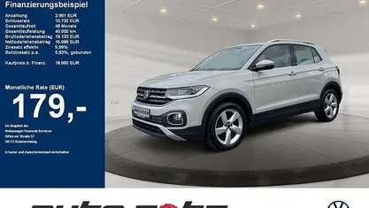 Gebraucht VW T-Cross Style 110 PS (80 kW) 2022 Grau SUV
