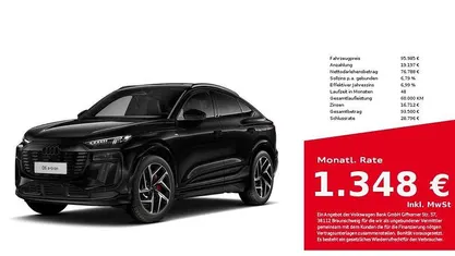 Neu Audi Q6 Sportback e-tron Performance 225 kW (306 PS) 2026 Mythosschwarz SUV
