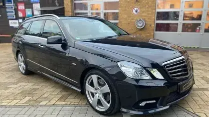 Brugt Mercedes E350 AMG line 265 HK (194 kW) 2011 Sort Stationcar