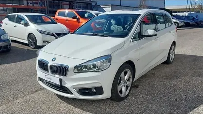 Gebraucht BMW 218 Gran Tourer Luxury Line 136 PS (100 kW) 2018 Weiss Van / Kleinbus