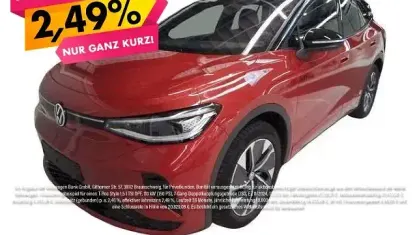 Gebraucht VW ID.4 GTX 250 kW (340 PS) 2025 Rot SUV