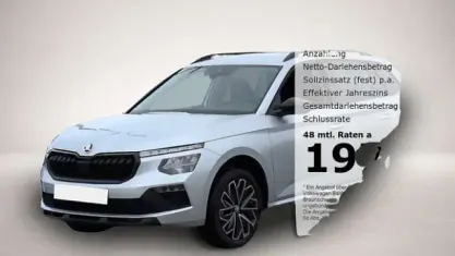 Gebraucht Skoda Kamiq Selection 95 PS (69 kW) 2024 Silber SUV