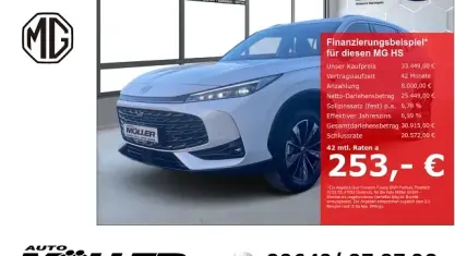Neu MG HS Luxury 224 PS (164 kW) 2026 Weiss SUV