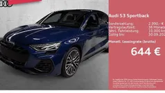 Blau Gebraucht 2024 Audi S3 Ambiente Limousine | 47.890 € (Guter Preis)