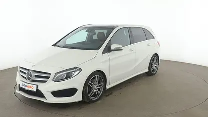 Gebraucht Mercedes B220 AMG line 177 PS (130 kW) 2017 Weiß Van / Kleinbus