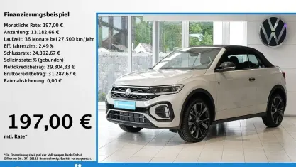 Gebraucht VW T-Roc Cabriolet Karmann 150 PS (110 kW) 2025 Ascotgrau Cabrio