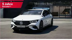 Weiß Gebraucht 2022 Mercedes EQE350 AMG Limousine | 43.890 € (Fairer Preis)