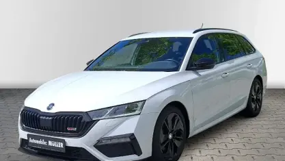Gebraucht Skoda Octavia RS 200 PS (147 kW) 2021 Weiss Kombi