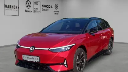 Gebraucht VW ID.7 GTX 250 kW (340 PS) 2024 Rot Kombi