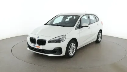 Gebraucht BMW 218 Active Tourer Advantage 140 PS (102 kW) 2019 Weiß Van / Kleinbus