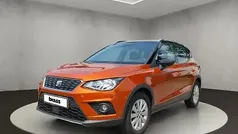 Eclipse orange metallic/midnight schwarz metallic Gebraucht 2020 Seat Arona XCELLENCE SUV | 12.950 € (Fairer Preis)