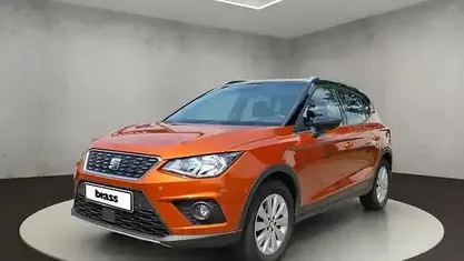 Eclipse orange metallic/midnight schwarz metallic Gebraucht 2020 Seat Arona XCELLENCE SUV | 10.950 € (Guter Preis)