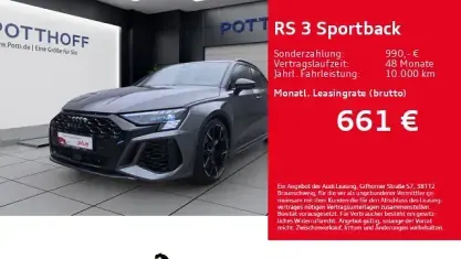 Gebraucht Audi RS3 Sportback Premium 400 PS (294 kW) 2024 Daytonagrau perleffekt Kleinwagen