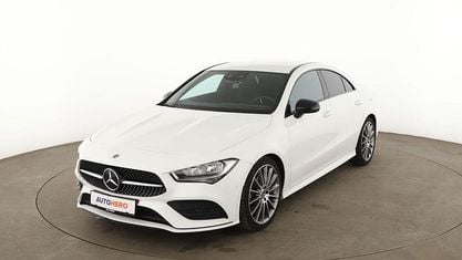 Gebraucht Mercedes CLA180 AMG line 136 PS (100 kW) 2020 Weiß Limousine