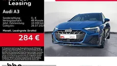 Blau Gebraucht 2024 Audi A3 Sportback S-Line Limousine | 37.930 € (Guter Preis)