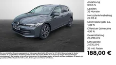 Grau (delfingrau metallic) Neu 2025 VW Golf VIII Life Limousine | 32.790 € (Fairer Preis)