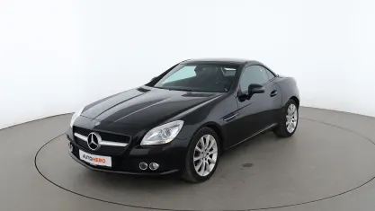 Gebraucht Mercedes SLK250 204 PS (150 kW) 2015 Schwarz Cabrio