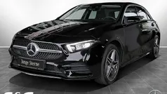 Unilack nachtschwarz Gebraucht 2022 Mercedes A250 AMG Limousine | 29.960 € (Fairer Preis)