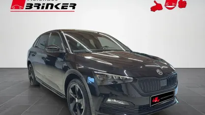 Gebraucht Skoda Scala Monte Carlo 110 PS (80 kW) 2023 Schwarzmagic perleffekt/schwarzmagic perleffekt Kleinwagen