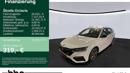 Moonweiß perleffekt Gebraucht 2021 Skoda Octavia RS Kombi | 28.630 € (Guter Preis)
