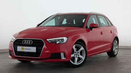Używany Audi A3 Sport 150 KM (110 kW) 2020 Czerwony Sedan/Limuzyna