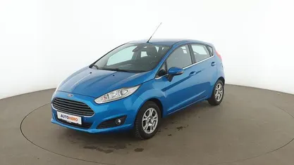 Gebraucht Ford Fiesta Titanium 101 PS (74 kW) 2015 Blau Limousine