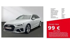 Weiß Gebraucht 2023 Audi A4 S-Line Kombi | 30.880 € (Superpreis)