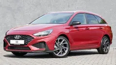 Sunset red / mic Gebraucht 2023 Hyundai i30 N Line Kombi | 21.480 € (Fairer Preis)
