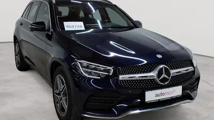 Cavansitblau metallic Gebraucht 2021 Mercedes GLC300 AMG line SUV | 33.990 € (Fairer Preis)
