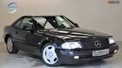 Gebraucht Mercedes SL320 224 PS (164 kW) 2000 Obsidianschwarz Cabrio